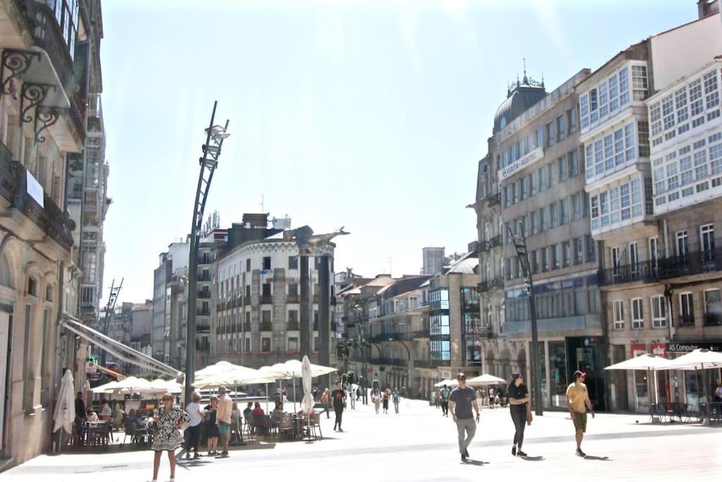 דירות ויגו En Un Edificio Senorial: Duplex Totalmente Nuevo. מראה חיצוני תמונה
